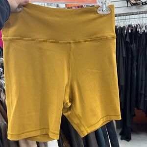 Tentree Mustard High-Waisted Women's Shorts
